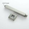 Kibi Cube 8 Ceiling Mounted Shower Arm - Brushed Nickel SA0802BN